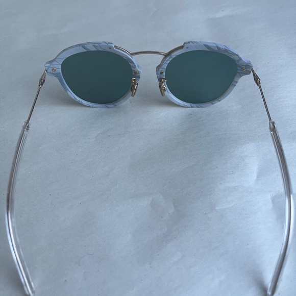 RARE Christian Dior Sunglasses‎ Round Mirrored Eclat GBZ0J 60mm Frame Pink Gold - Picture 11 of 16